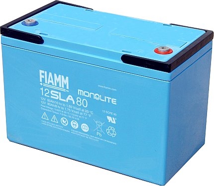 Аккумулятор Fiamm 12 SLA 80 12V 80Ah