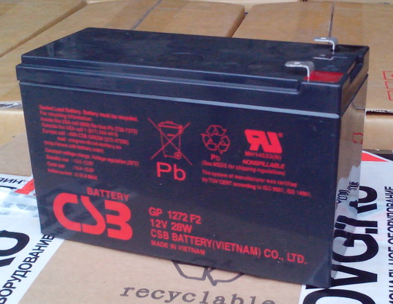 Аккумулятор CSB GP 1272 с упаковкой