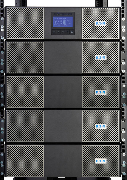 ИБП Eaton 9PX с четырьмя дополнительными батарейными модулями (Eaton 9PX + 4 EBM) ИБП Eaton 9PX с четырьмя дополнительными батарейными модулями (Eaton 9PX + 4 EBM)