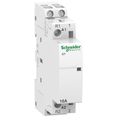 Фото 1: Модульный контактор Schneider Electric iCT 16A 1НО 1НЗ 127В 60ГЦ A9C22415