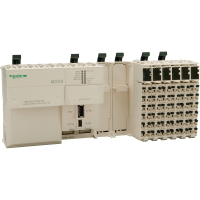 Фото 1: M258 ETHERNET/ПОСЛ. ИНТЕР/2PCI/42/4ВХ/ВЫ Schneider Electric TM258LD42DT4L