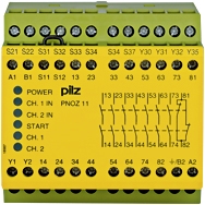 Фото 1: PNOZ 11 24VAC 24VDC 7n/o 1n/c Реле безопасности Pilz 774080