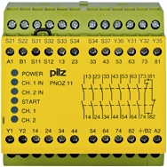 Фото 1: PNOZ 11 230-240VAC 24VDC 7n/o 1n/c Реле безопасности Pilz 774086