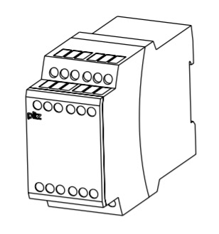 Фото 1: PNOZ XV3 300/24VAC 3n/o 2n/o t Реле безопасности Pilz 774541