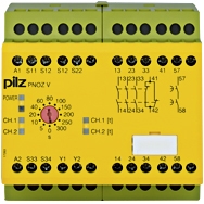 Фото 1: PNOZ V 300s 24VDC 3n/o 1n/c 1n/o t Реле безопасности Pilz 774791