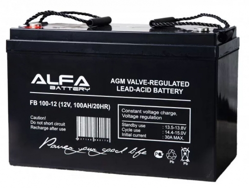 Фото 1: Alfa Battery FB 100-12