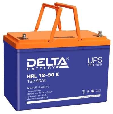 Фото 1: Delta HRL 12-90 X Аккумуляторная батарея 12V 90Ah