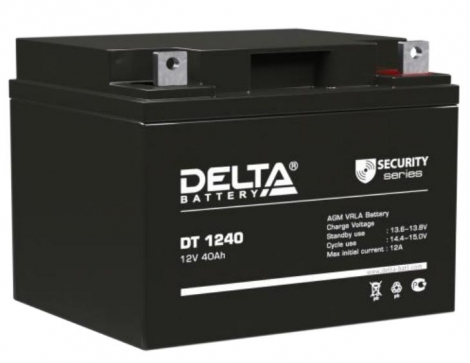 Фото 1: Delta DT 1240 Аккумуляторная батарея 12V 40Ah