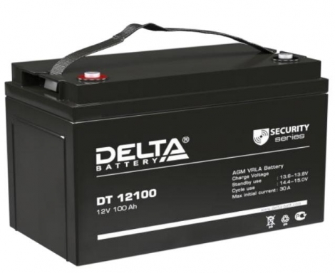 Фото 1: Delta DT 12100 Аккумуляторная батарея 12V 100Ah