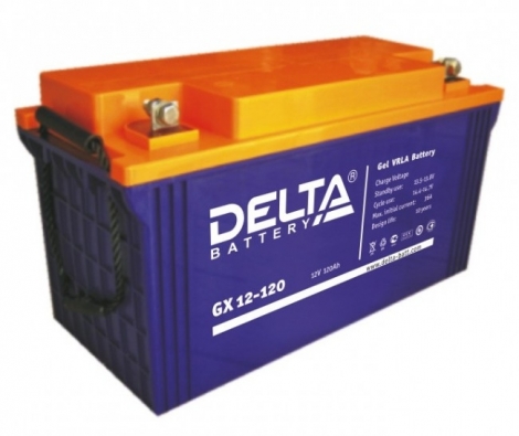 Фото 1: Delta GX 12-120 Аккумуляторная батарея 12V 120Ah