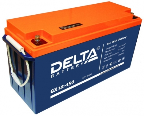 Фото 1: Delta GX 12-150 Аккумуляторная батарея 12V 150Ah