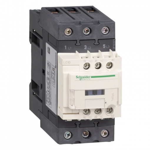 Фото 1: Контактор Schneider Electric LC1D50AP7 TeSys D 3P AC3 440В 50A катушка управления 230В AC 50/60 Гц