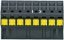 PNOZ s Set1spring loaded terminals 45mm Набор клемм с пружинными зажимами Pilz 751008