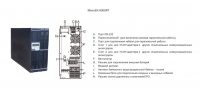 Дополнительная фотография ИБП Eltena Monolith 6000RT Rack Tower 4U, 5 мин