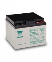 Аккумулятор Yuasa NPL24-12I, напряжение и емкость 12V 24Ah, 166х175х125 мм (ДхШхВ), 9 кг, AGM, до 10 лет
